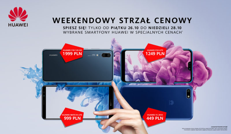 Promocja Huawei Weekendowy StrzaÅ Cenowy horizontal